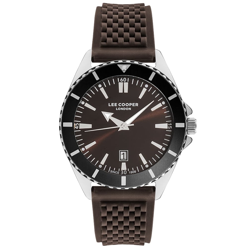Lee Cooper Men's Analog Dark Brown Dial Watch - Lc07361.377