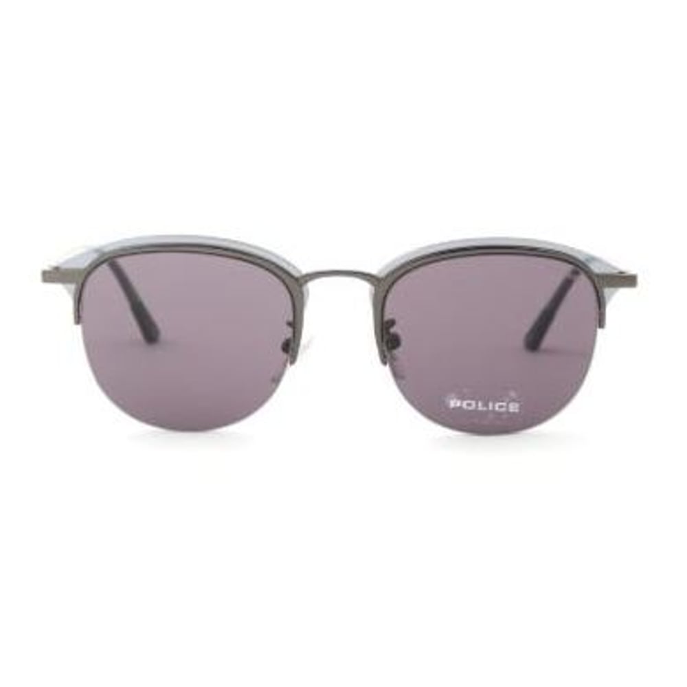 Police SILVER Grey Unisex Sunglasses SPL784M 0568