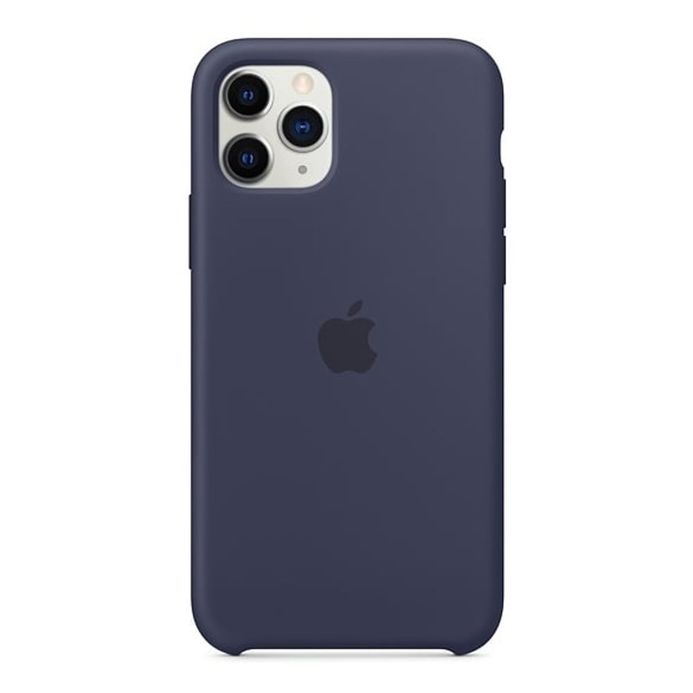 Apple Silicone Case Midnight Blue iPhone 11 Pro Max