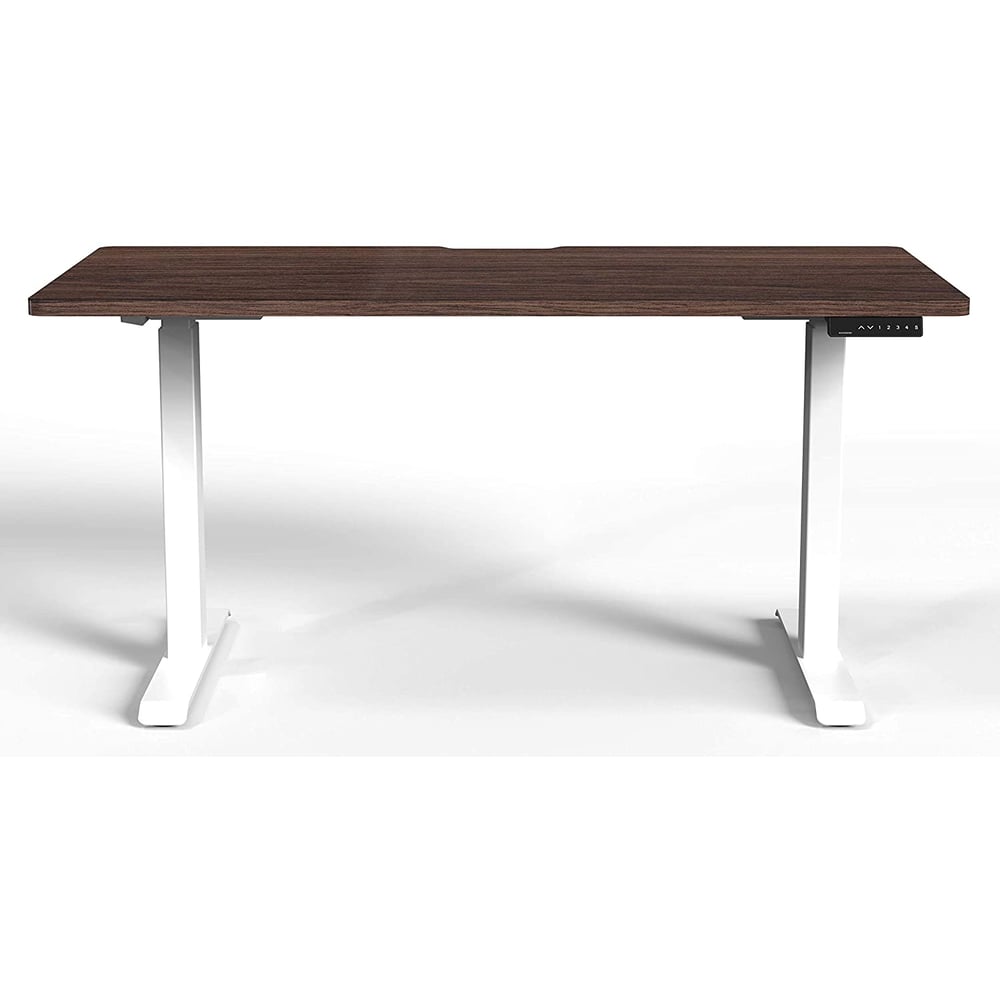 Navodesk Electric Height Adjustable Computer Desk, Bluetooth Enabled White Frame (Frame+Top) (Walnut, 47 x 30 inch)… Navodesk Electric Height Adjustable Computer Desk, Bluetooth Enabled White Frame (Frame+Top) (Walnut, 47 x 30 inch)…