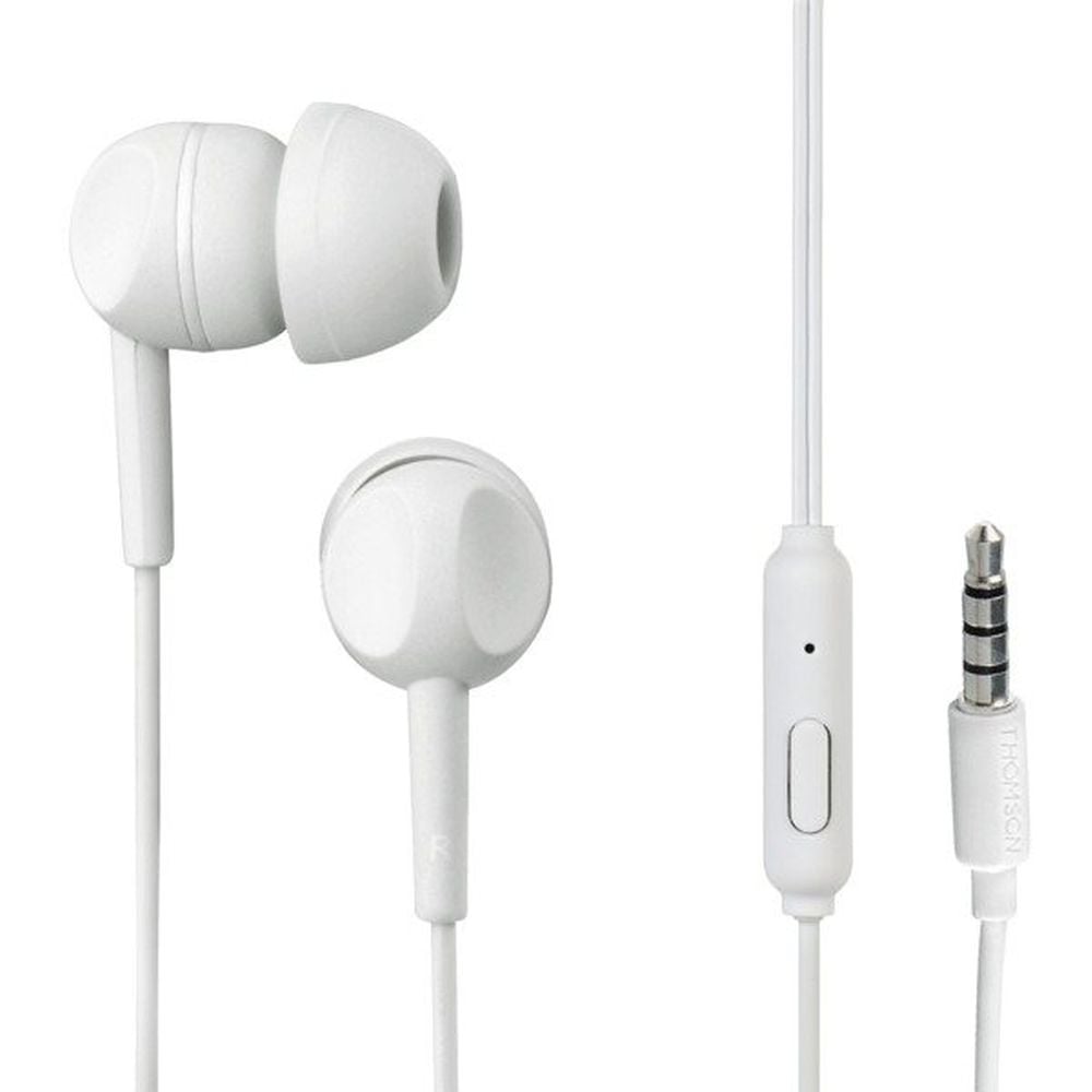 Hama EAR3005W 132480 In-Ear Wired Headphones White Hama EAR3005W 132480 In-Ear Wired Headphones White