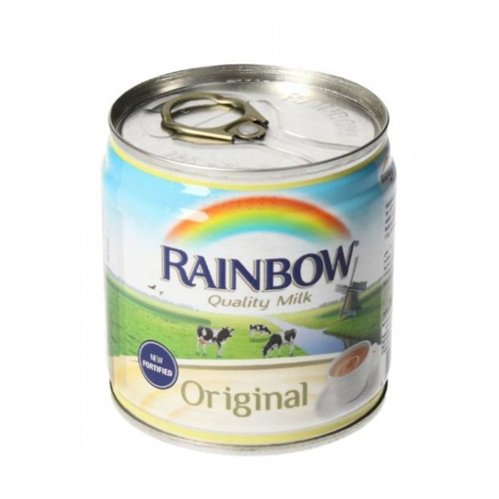 Rainbow Evaporated Milk Original 160ml Rainbow Evaporated Milk Original 160ml