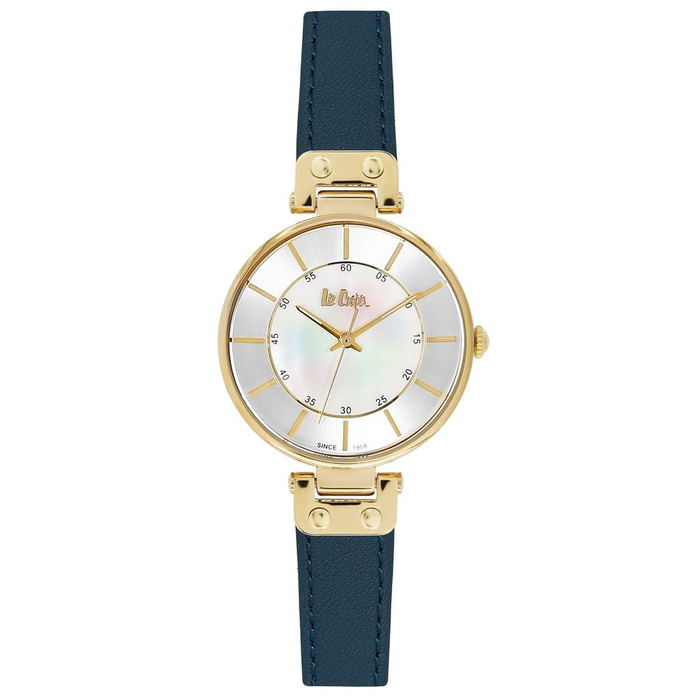 Lee Cooper Green Leather Women Watch LC06400.129