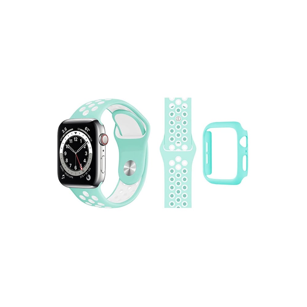HuHa Bumper Replacement Band For Apple Watch Series 6/SE/5/4 44millimeter Marine Green