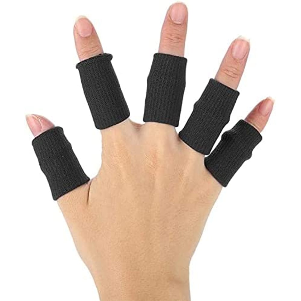 ULTIMAX Finger Sleeves, Sports Guard Stretchy protection for Volleyball Basketball Finger Protector Flexible Sports Guards Wraps Stretchy Volleyball Support Brace