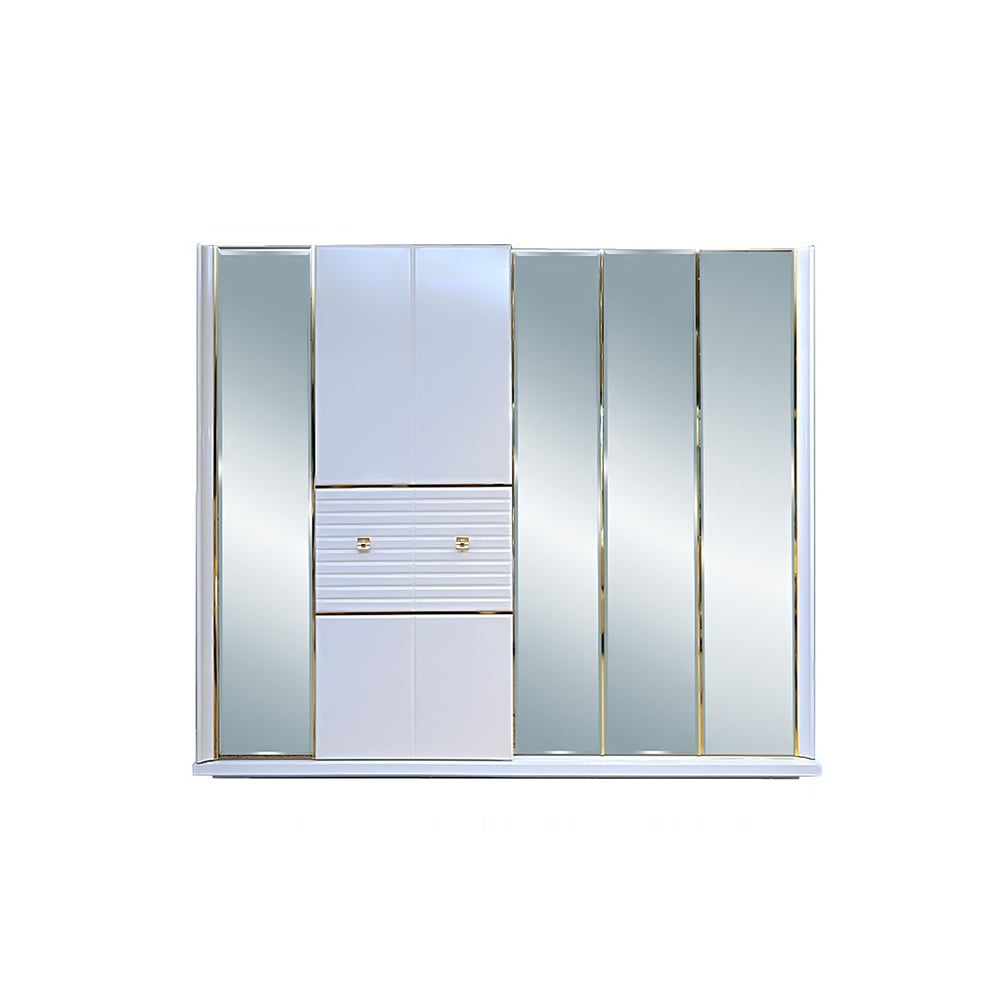 Pan Emirates Perlaa 2 Door Sliding Wardrobe White