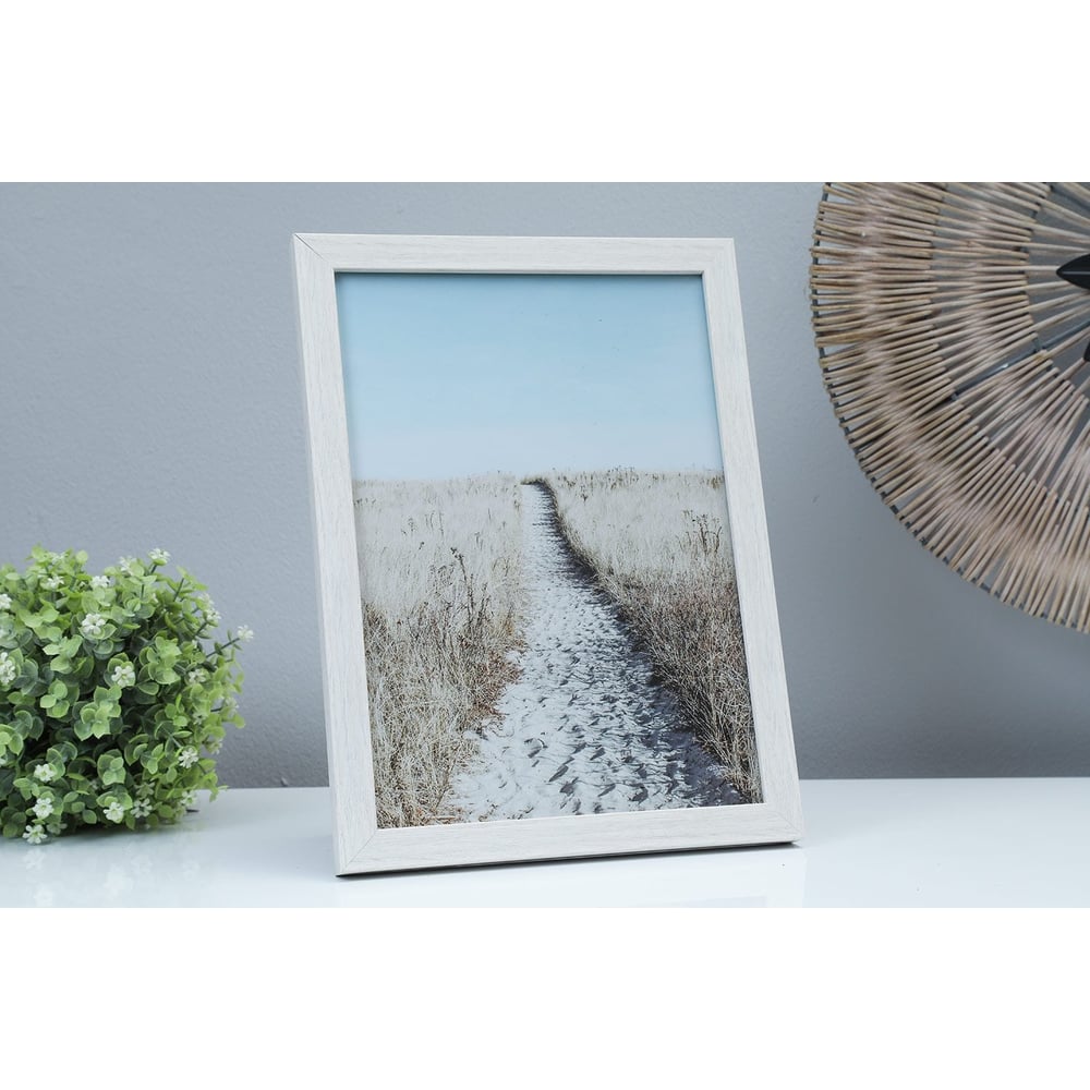 Camile Photo Frame 8.5x12 Inch White