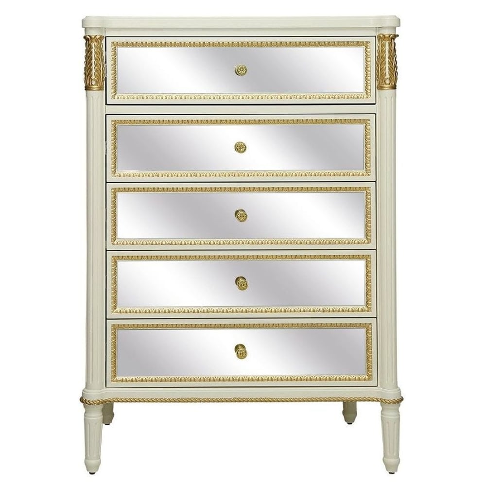 Pan Emirates Italian Collection Chest Of 5 Drawer