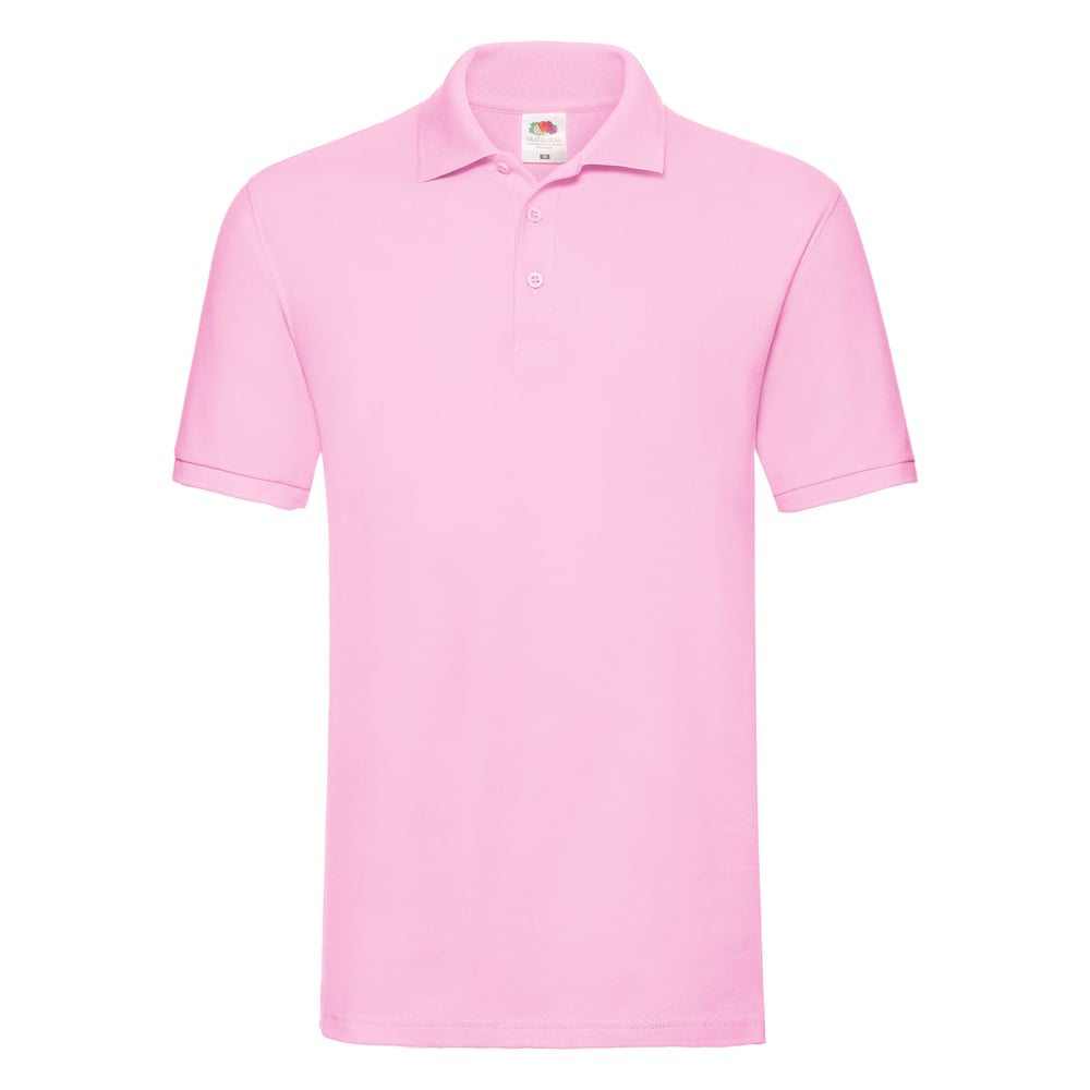 Fruit Of The Loom Premium Polo Light Pink Extra Large