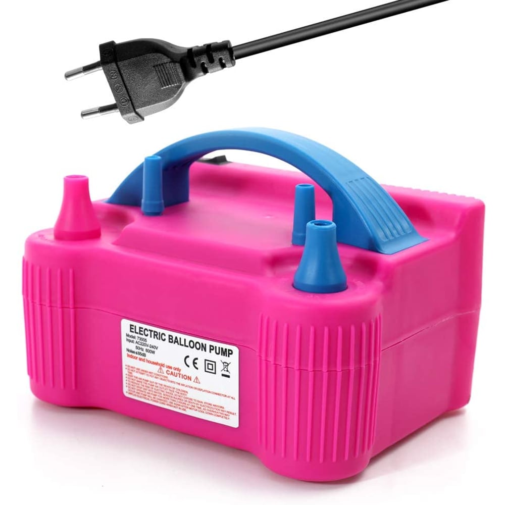 Showay Electric Air Balloon Pump Portable Inflator Dual Nozzle Globos Machine Air Balloon Blower Buddy For Party Balloon Showay Electric Air Balloon Pump Portable Inflator Dual Nozzle Globos Machine Air Balloon Blower Buddy For Party Balloon
