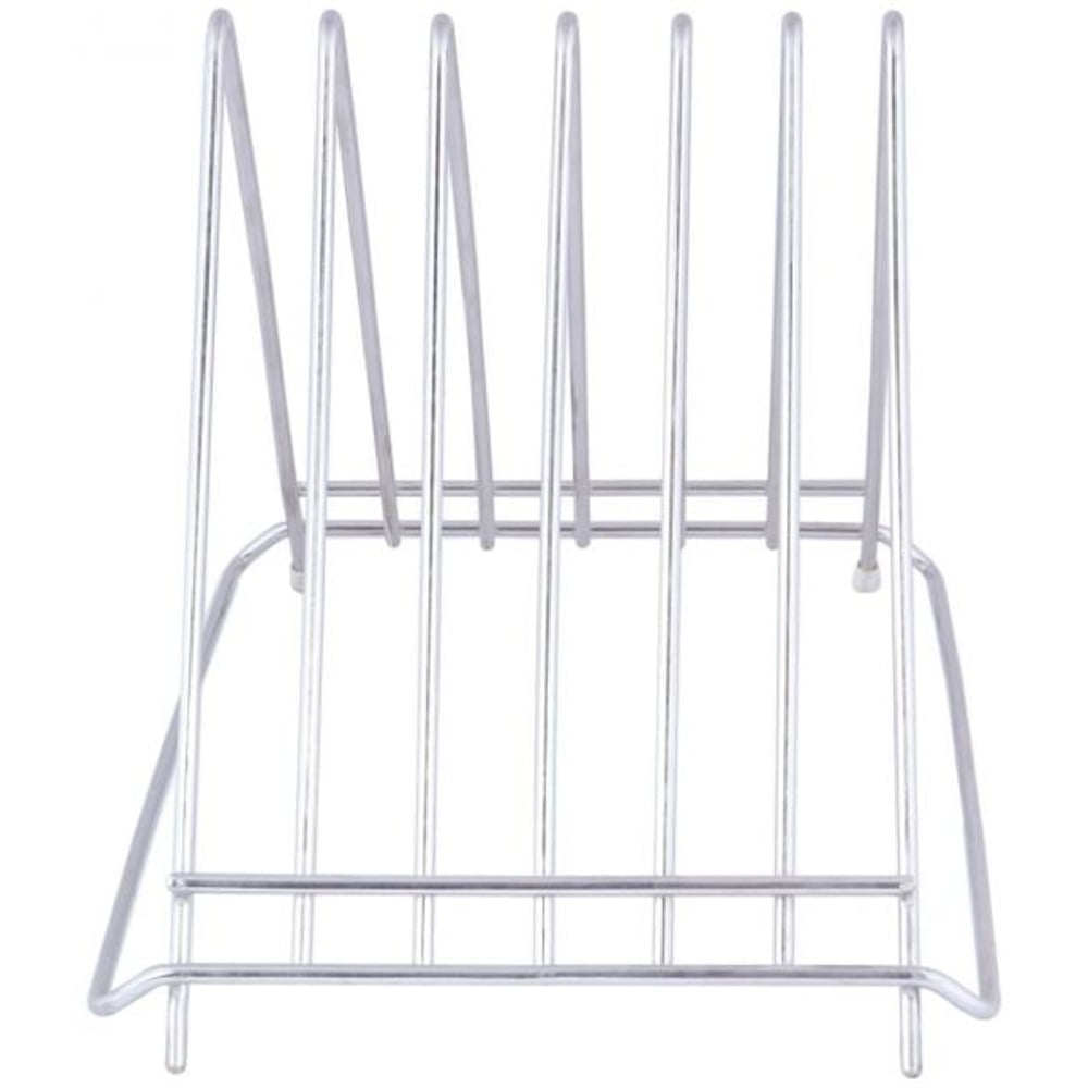 RAJ Stainless Steel Cutting Board Stand 6 Part Triangular RAJ Stainless Steel Cutting Board Stand 6 Part Triangular