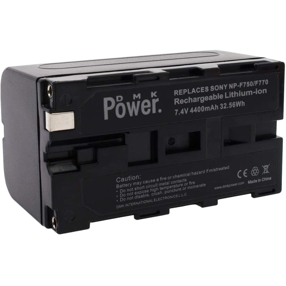 Buy Dmk Power F750 Battery 7.4v 4400mah 32.56wh Compatible With Sony