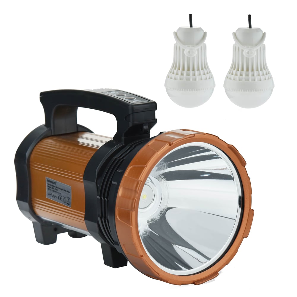 Sonashi Rechargeable Search Light With Bulb SSL-725B Sonashi Rechargeable Search Light With Bulb SSL-725B
