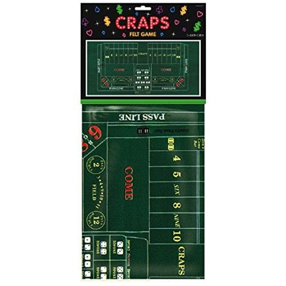 Amscan Craps Party Table Cover, 37