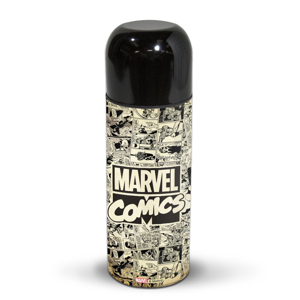 Marvel Marvel Comics Strips Thermos Flask by Wackylicious Marvel Marvel Comics Strips Thermos Flask by Wackylicious