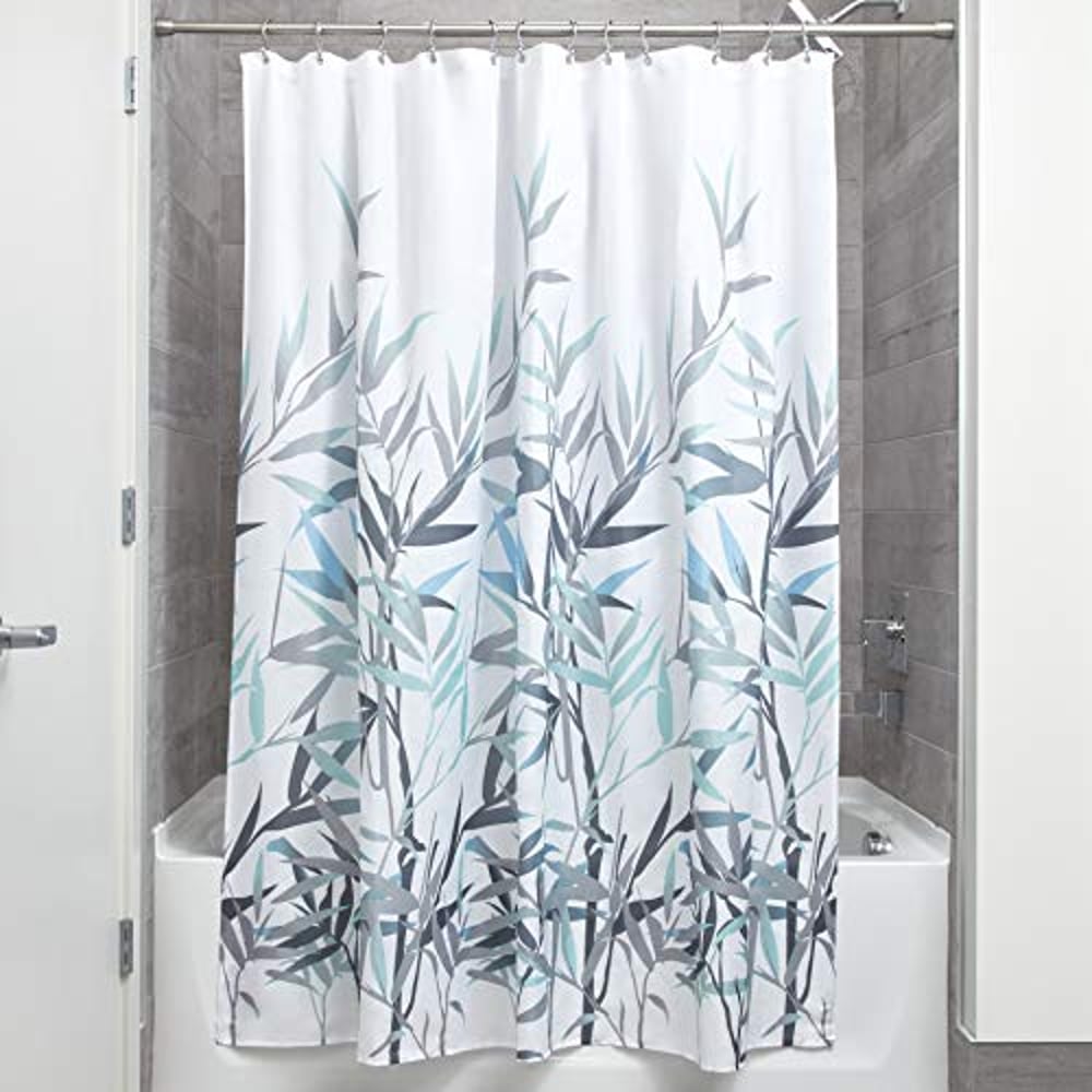 Idesign Anzu Fabric Shower Curtain Water-Repellent And Mold- And Mildew-Resistant For Master, Guest, Kids', College Dorm Bathroom, 72 Idesign Anzu Fabric Shower Curtain Water-Repellent And Mold- And Mildew-Resistant For Master, Guest, Kids', College Dorm Bathroom, 72
