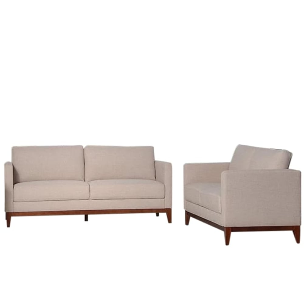 Asghar Furniture - Olivia Upholstered Sofa - Beige Asghar Furniture - Olivia Upholstered Sofa - Beige