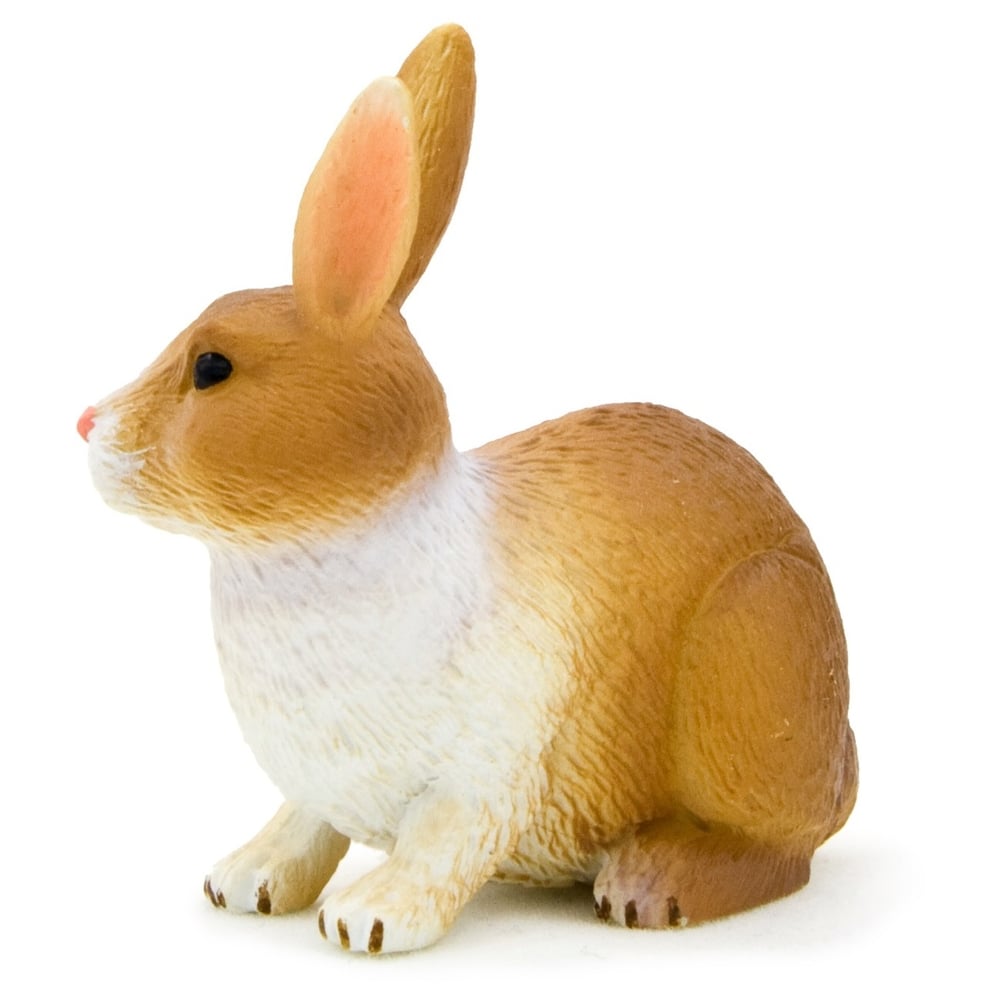 Mojo Animal Planet Rabbit Brown and White Small Mojo Animal Planet Rabbit Brown and White Small