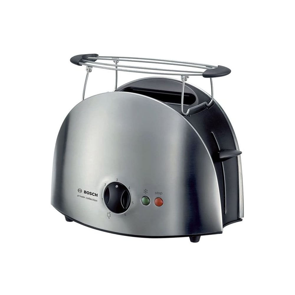 Bosch TAT6901GB City collection Toaster Two Slice - Stainless Steel Silver