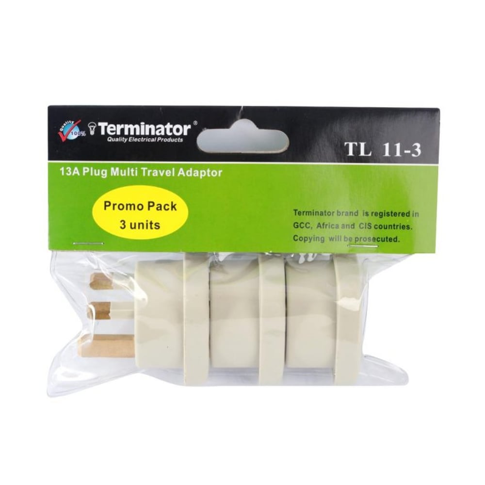 Terminator Travel Adaptor 3 Pcs/set Tl 11-3 Terminator Travel Adaptor 3 Pcs/set Tl 11-3