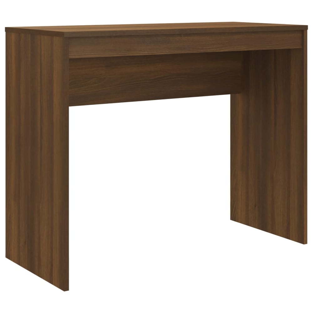 vidaXL Desk Brown Oak 90x40x72 cm Engineered Wood