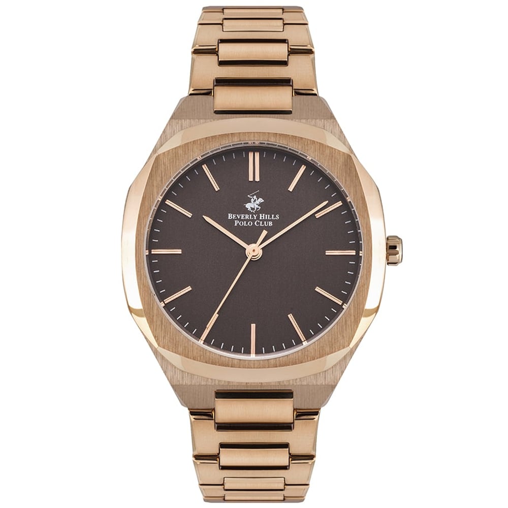 BEVERLY HILLS POLO CLUB Men's Analog Brown Dial Watch - BP3023X.440