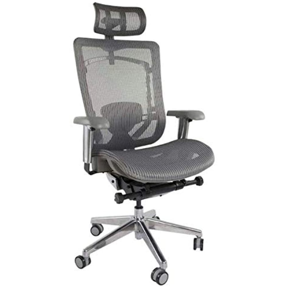 Mahmayi Silla 97729 High Back Chair Modern & Ergonomic Office Chair - High Back Chair (Grey) Mahmayi Silla 97729 High Back Chair Modern & Ergonomic Office Chair - High Back Chair (Grey)