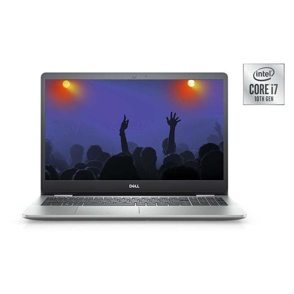 Dell Inspiron 5593 Laptop - Core i7 1.3GHz 16GB 1TB+512GB 4GB Win10 15.6inch FHD Silver English/Arabic Keyboard Dell Inspiron 5593 Laptop - Core i7 1.3GHz 16GB 1TB+512GB 4GB Win10 15.6inch FHD Silver English/Arabic Keyboard