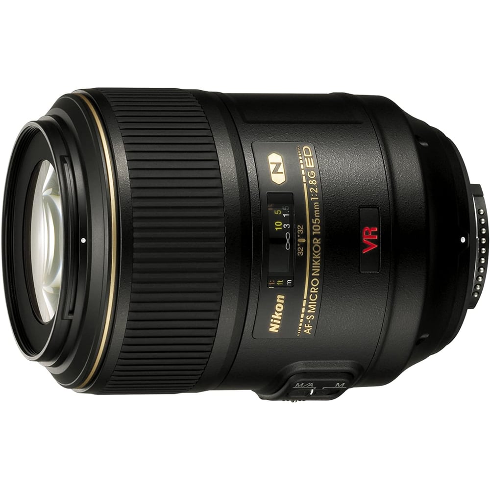 Nikon Af-s Vr Micro-nikkor 105mm F/2.8g If-ed - Camera Lenses (macro, Slr, 14/12, Nikon F, 1x, Nikon Slr)