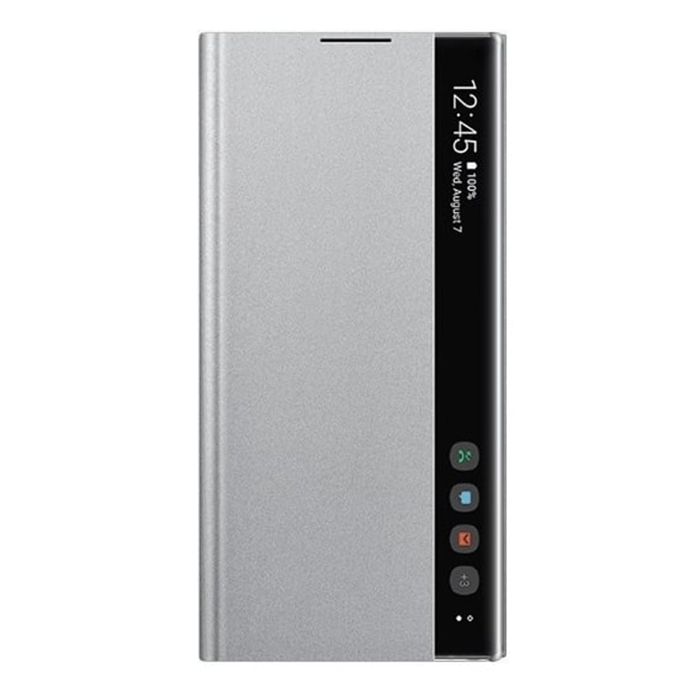 Samsung Clear View Cover Silver For Note 10 Plus Samsung Clear View Cover Silver For Note 10 Plus