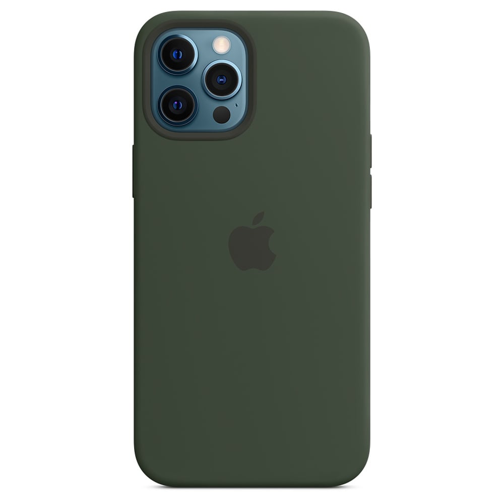 Apple iPhone 12 Pro Max Silicone Case with MagSafe - Cyprus Green