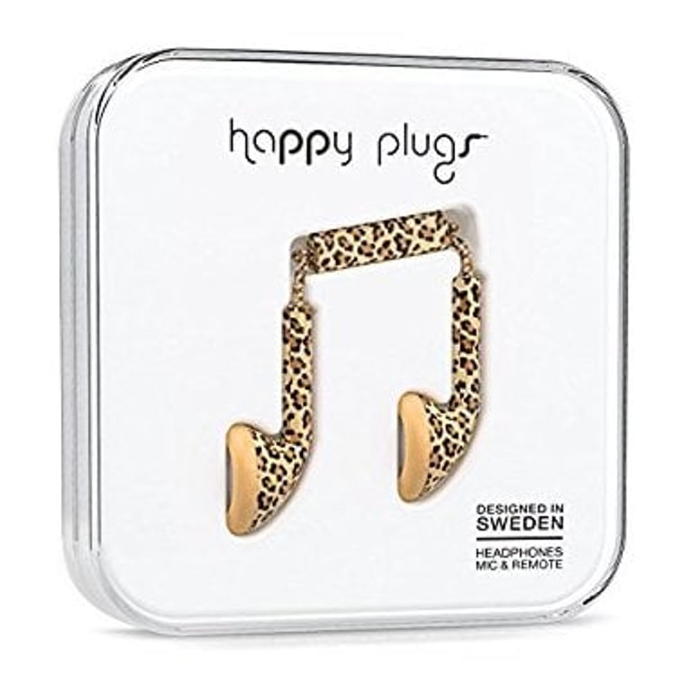 Happy Plugs Unik Leopard Earphone Happy Plugs Unik Leopard Earphone