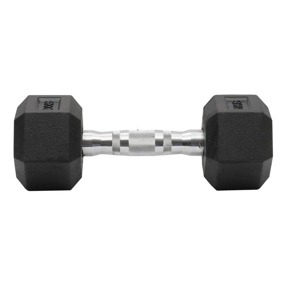 TA Sport Hex Dumbell 5kg Dh5221 Black