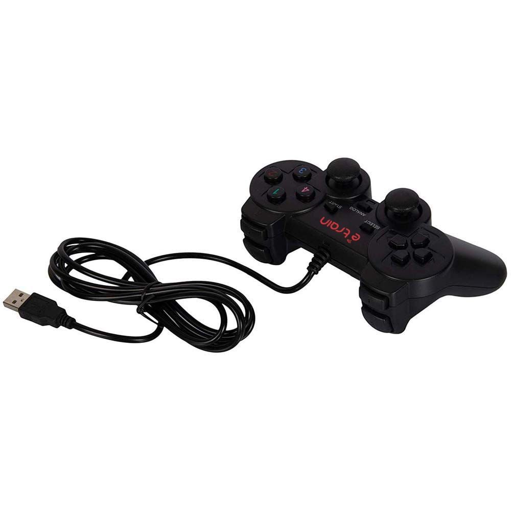 Etrain Wired Game Pad Black Etrain Wired Game Pad Black