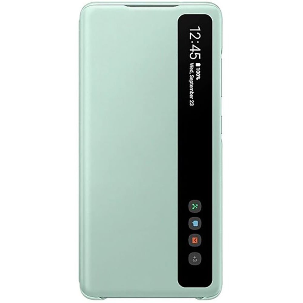 Samsung Clear View Cover Mint For S20 FE Samsung Clear View Cover Mint For S20 FE