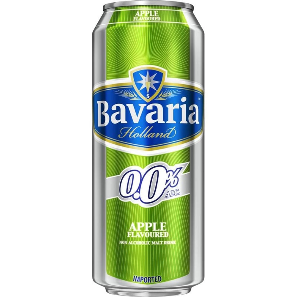 Bavaria Malt Drink Apple Can 500ml