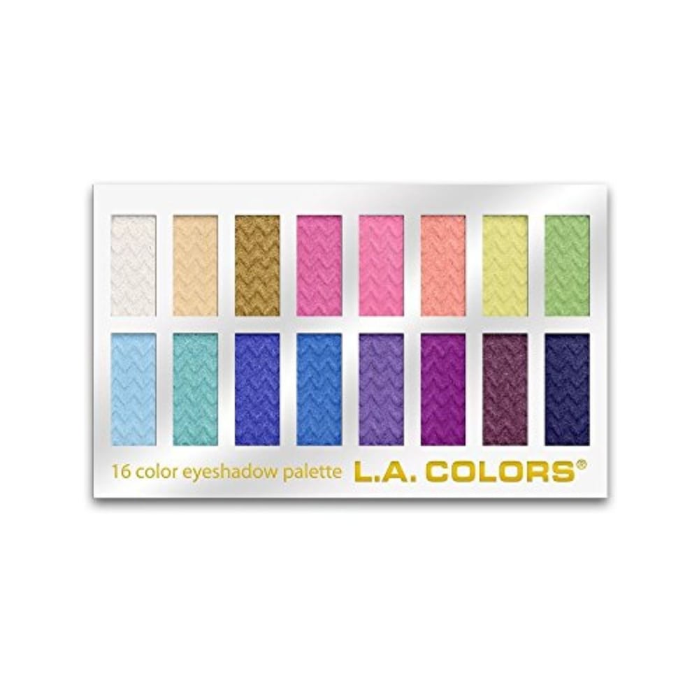 L.A. COLORS 6 Color Eyeshadow Palette, Haute, .02 Ounce, LA74202 L.A. COLORS 6 Color Eyeshadow Palette, Haute, .02 Ounce, LA74202