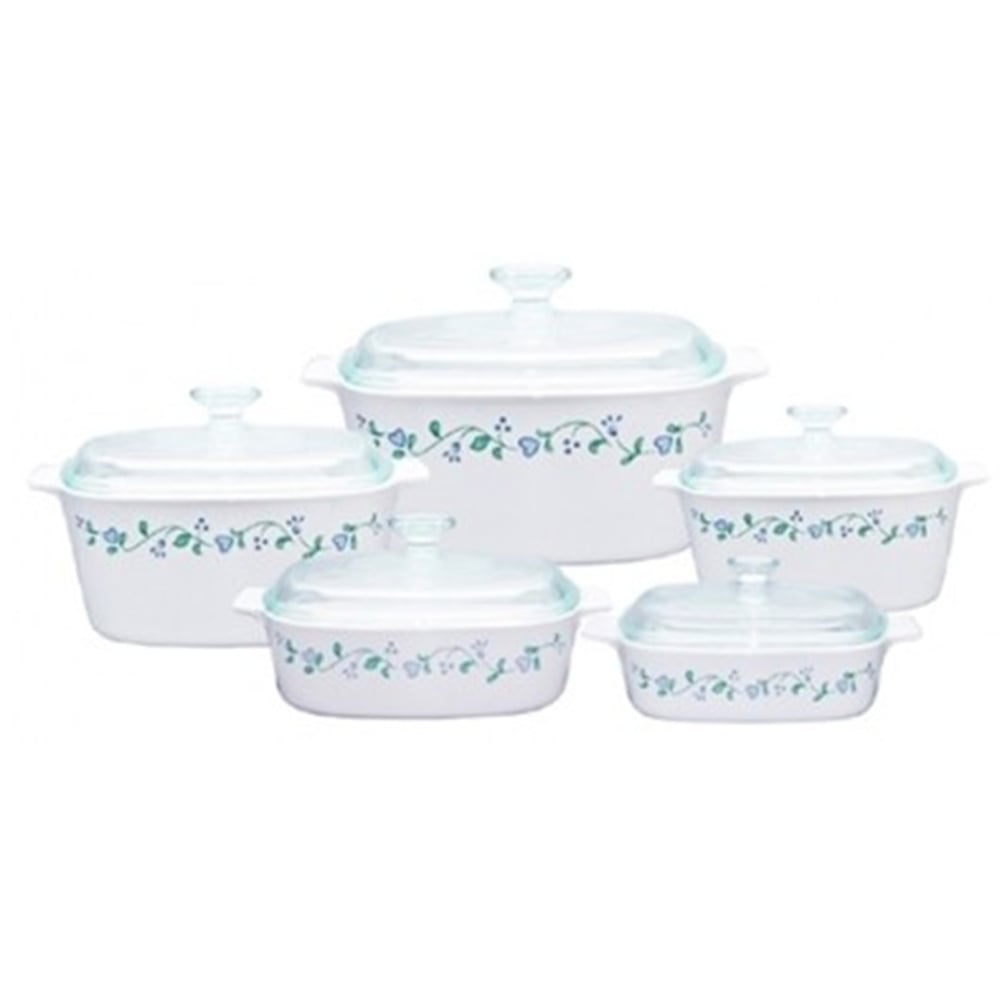 CorningWare Chef 10pcs Classic Set Country Cottage CorningWare Chef 10pcs Classic Set Country Cottage