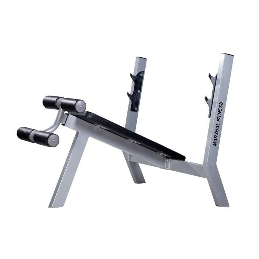Marshal Fitness Commercial Use Down Incline Bench - MF-GYM-17648-SH-1 Marshal Fitness Commercial Use Down Incline Bench - MF-GYM-17648-SH-1