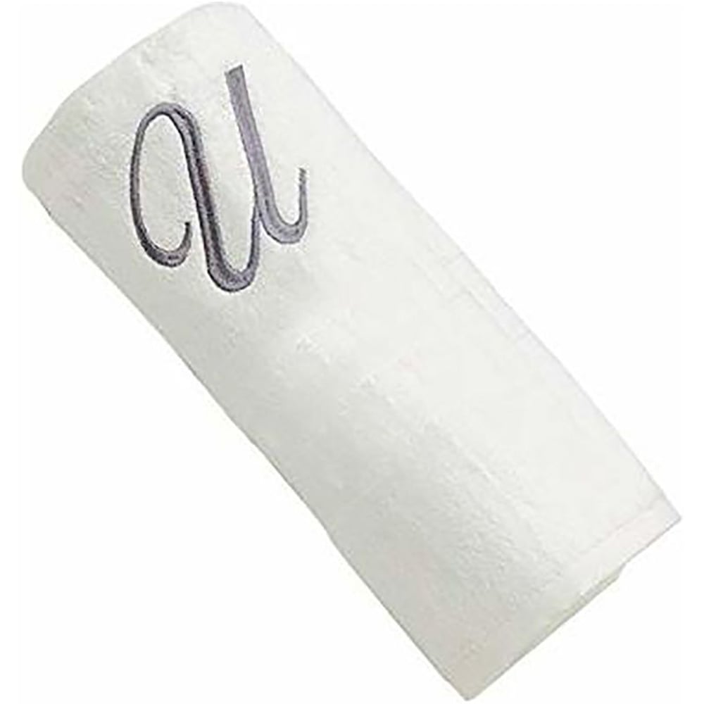 Personalized For You Cotton White U Embroidery Bath Towel 70*140 cm Personalized For You Cotton White U Embroidery Bath Towel 70*140 cm