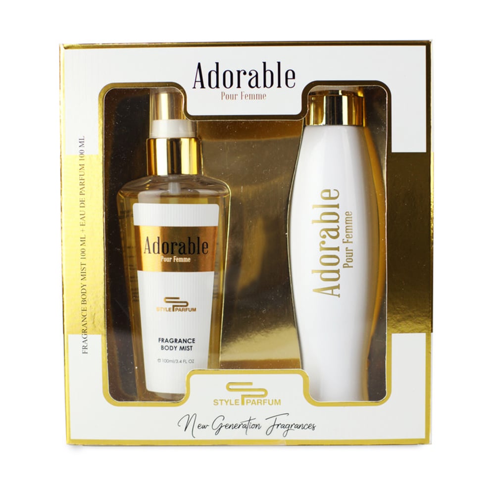 Armaf Style Parfum Adorable Pour Women Body Mist 100ml + Edp 100ml Gift Set Special Offer Armaf Style Parfum Adorable Pour Women Body Mist 100ml + Edp 100ml Gift Set Special Offer