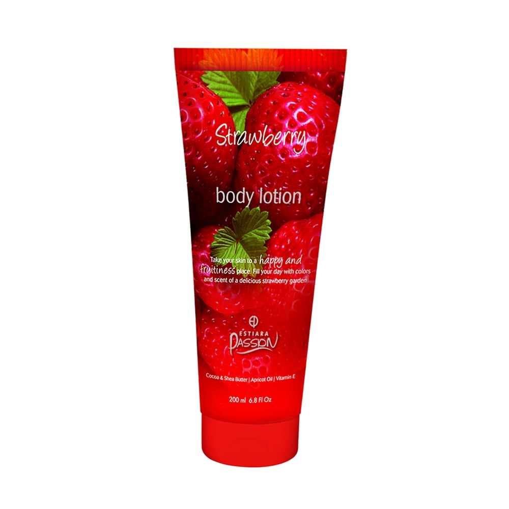 Estiara Passion Strawberry Body Lotion 200Ml Estiara Passion Strawberry Body Lotion 200Ml