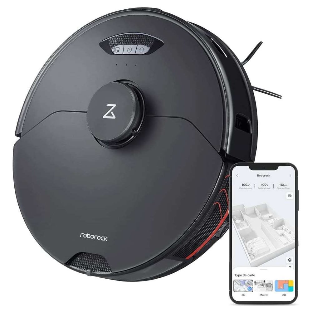 Xiaomi Roborock Robot Vacuum Cleaner S7 MaxV Black Xiaomi Roborock Robot Vacuum Cleaner S7 MaxV Black