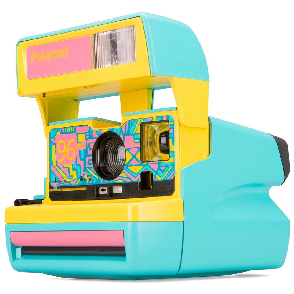 Polaroid 600 96 Cam Special Edition Camera Fresh Blue Polaroid 600 96 Cam Special Edition Camera Fresh Blue