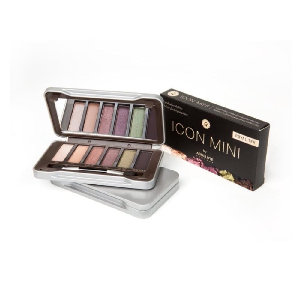 Absolute New York Icon Mini Eyeshadow Royal Tea ABS00AIM03 Absolute New York Icon Mini Eyeshadow Royal Tea ABS00AIM03