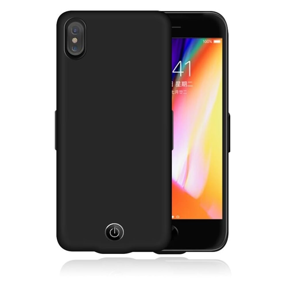 Eklasse Battery Case 5500mAh Black For iPhone X - EKBC03WT