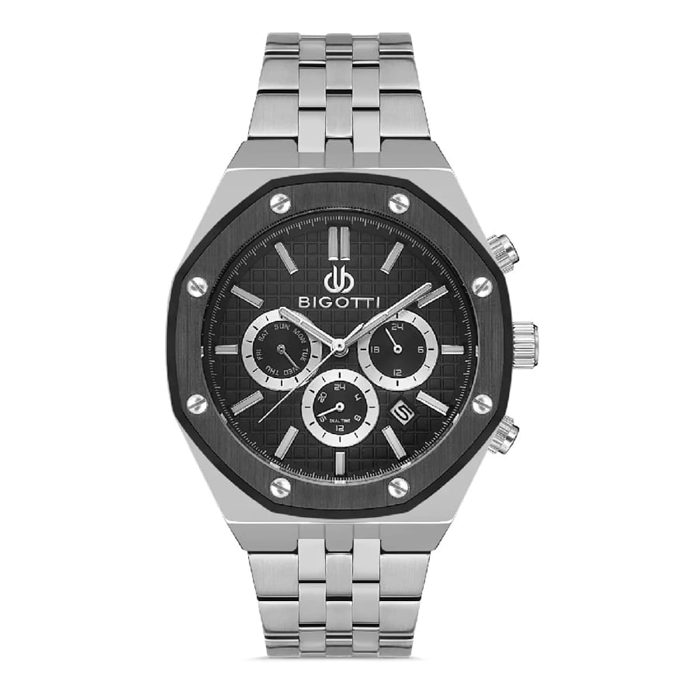 Bigotti Milano Mens Stainless Steel Strap Watch - Bg.1.10332-1