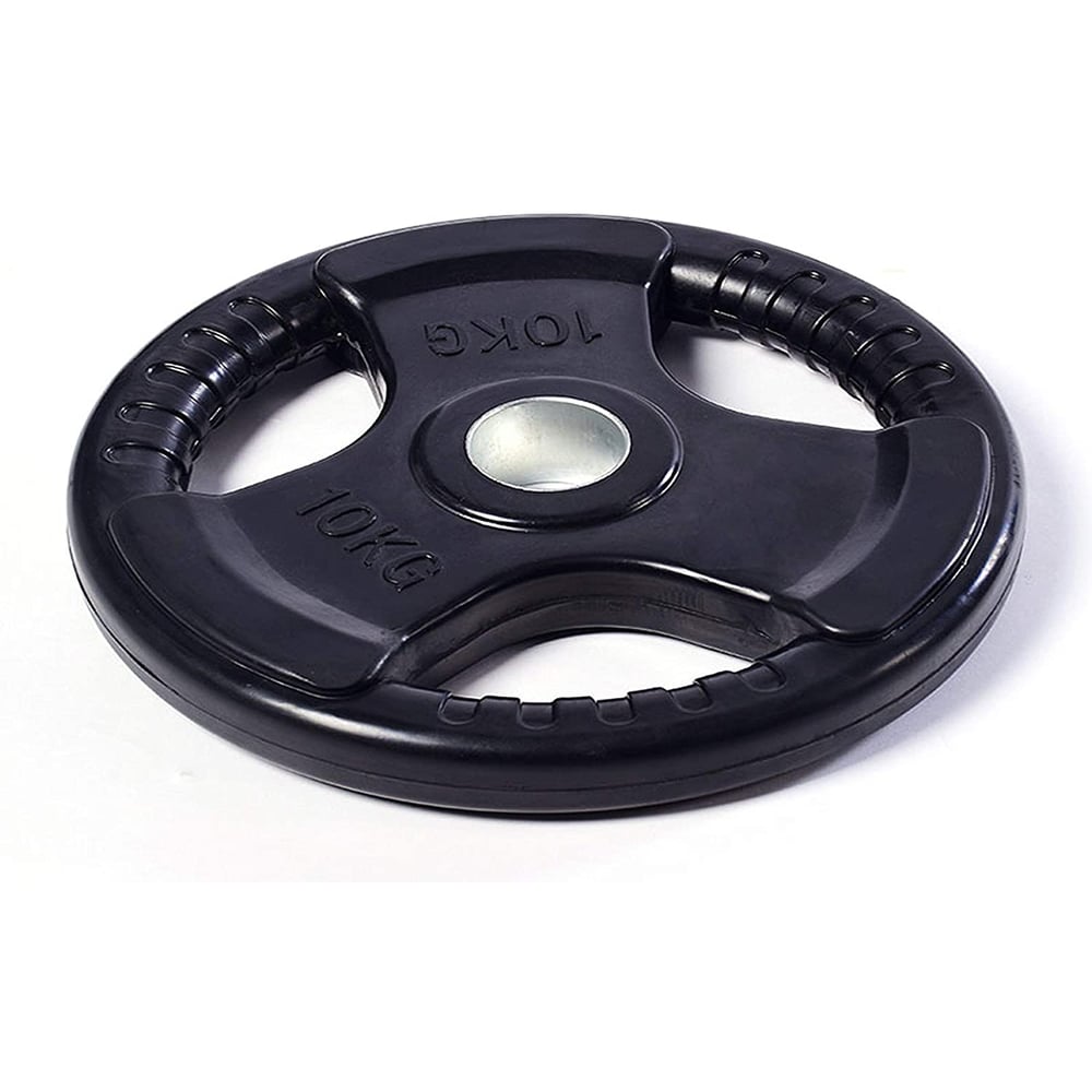 Harley Fitness 10kgs Olympic Rubber Coated Weight Plate