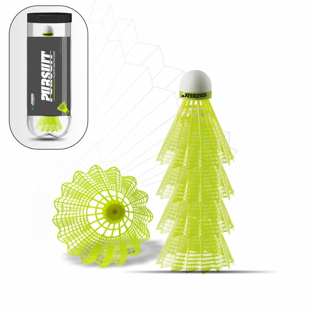 Jaspo - Badminton Shuttlecock | Plastic Shuttle Cork (pack Of 5) | For For Indoor Outdoor Sports Training