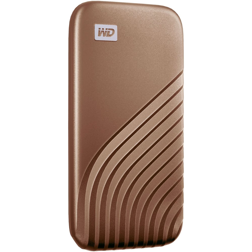 WD 500GB My Passport SSD External Portable Drive, Gold, Up to 1050 MB/s Solid State Drive WDBAGF5000AGD-WESN WD 500GB My Passport SSD External Portable Drive, Gold, Up to 1050 MB/s Solid State Drive WDBAGF5000AGD-WESN